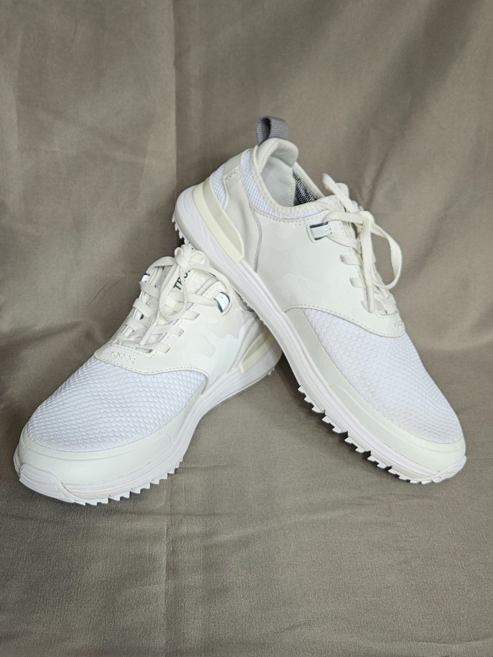 ​TRUE Linkswear Lux Hybrid Spikeless Golf Shoes Men's Size 11.5 White - Picture 11 of 13